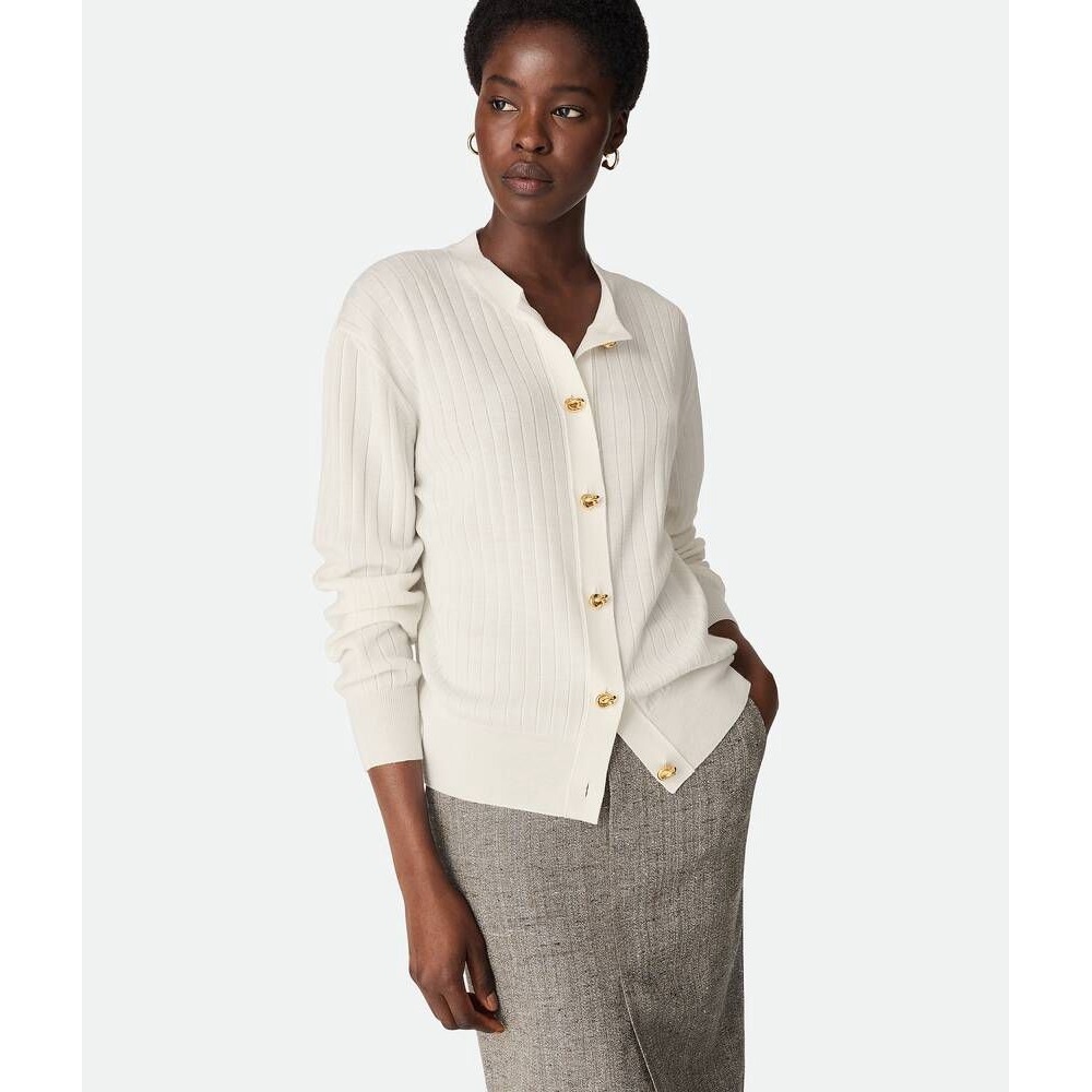 'Rib' Strickjacke für Damen