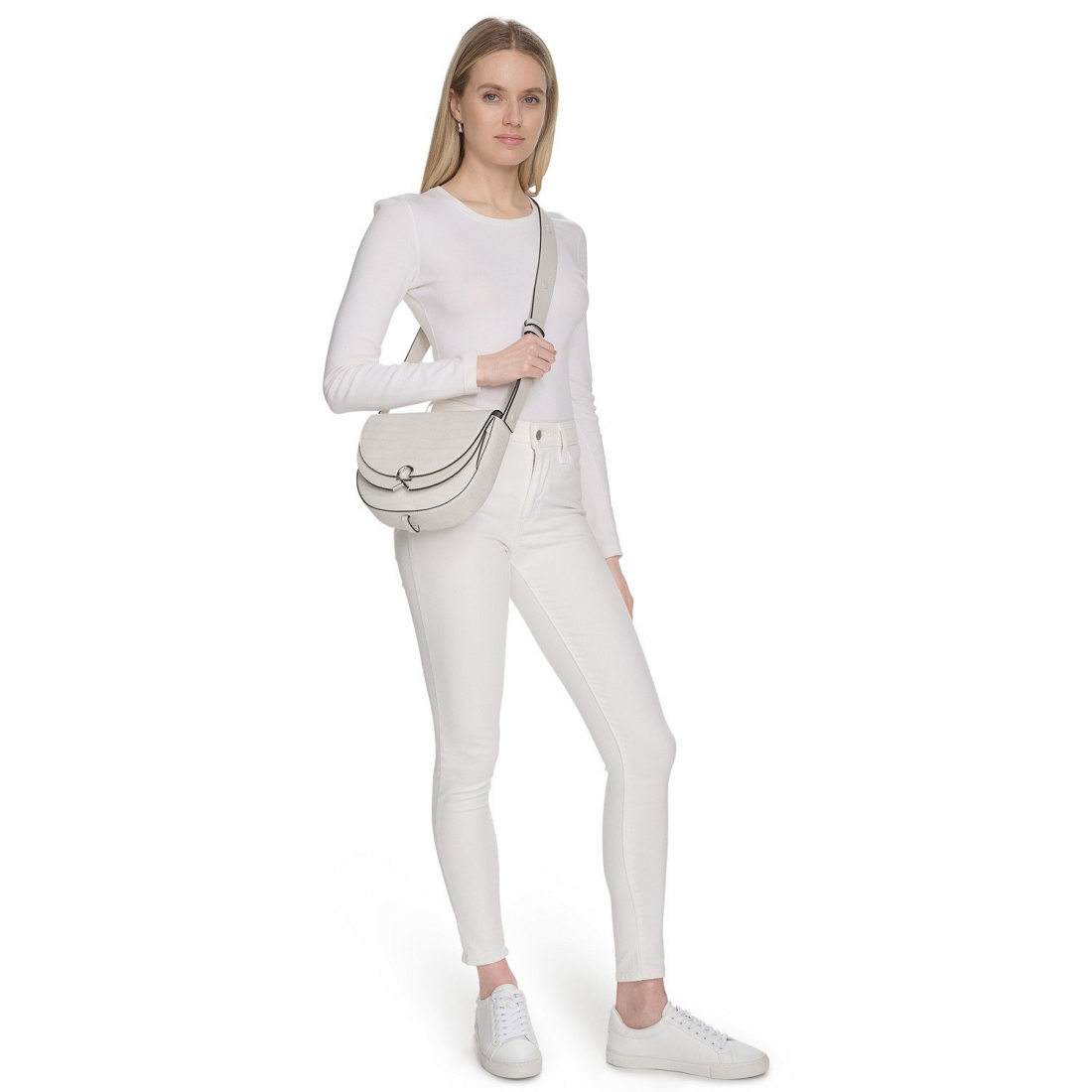 Sac Saddle 'Crisell Soft Croco Crossbody' pour Femmes