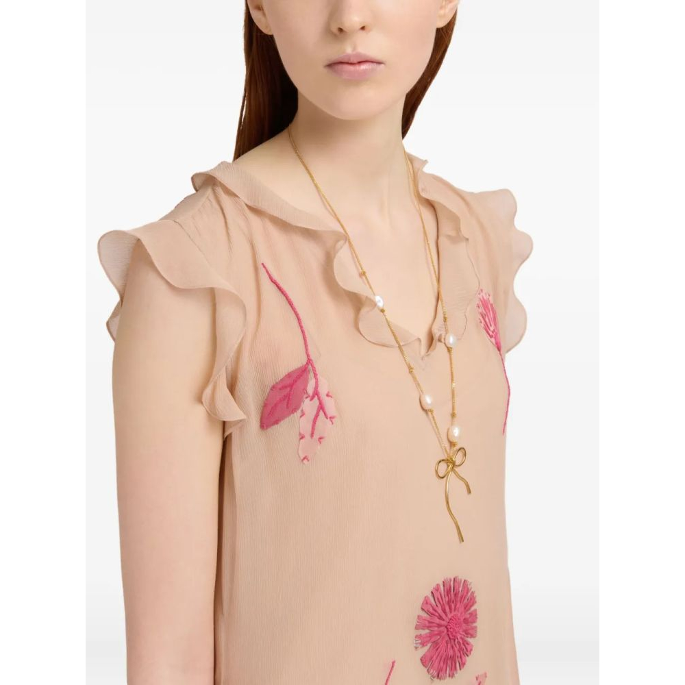 Women's 'Pearl-Embellished' Necklace