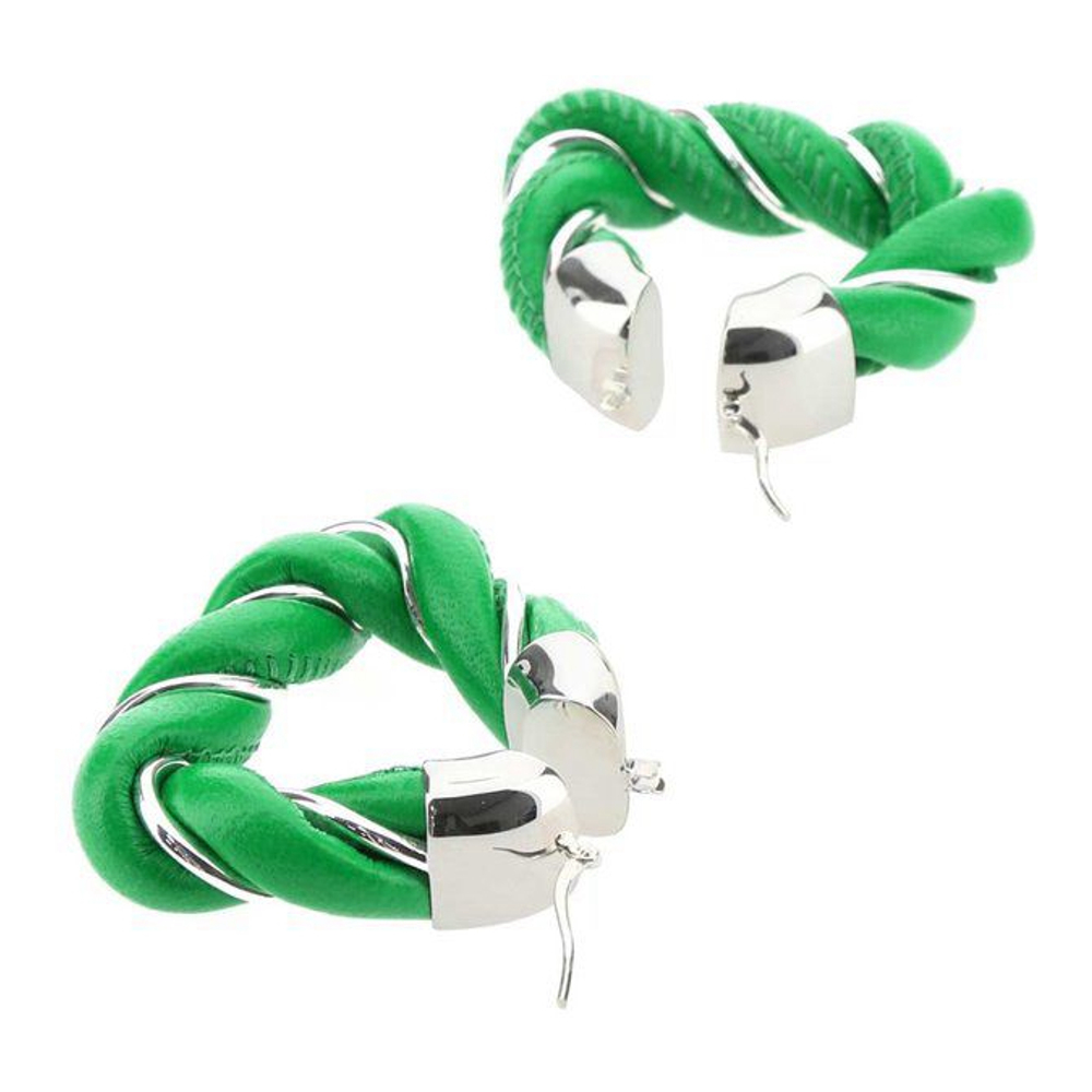 'Woven Hoop' Ohrringe für Damen