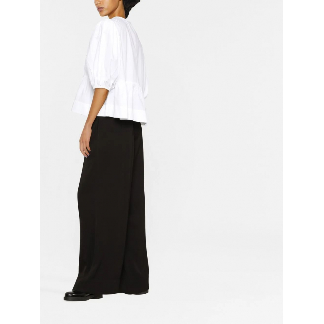 Blouse à manches courtes 'Peplum' pour Femmes