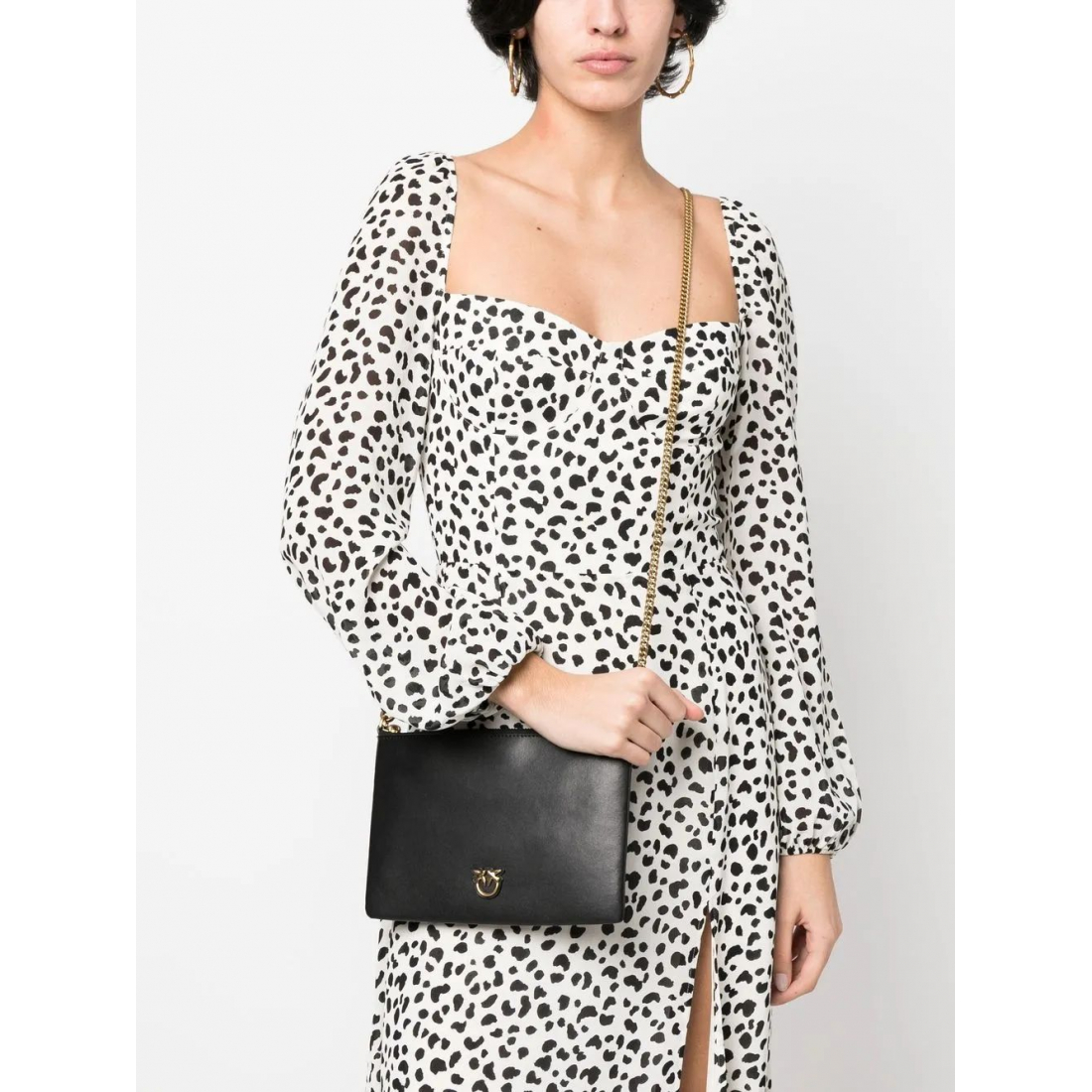 Women's 'Logo-Plaque' Satchel