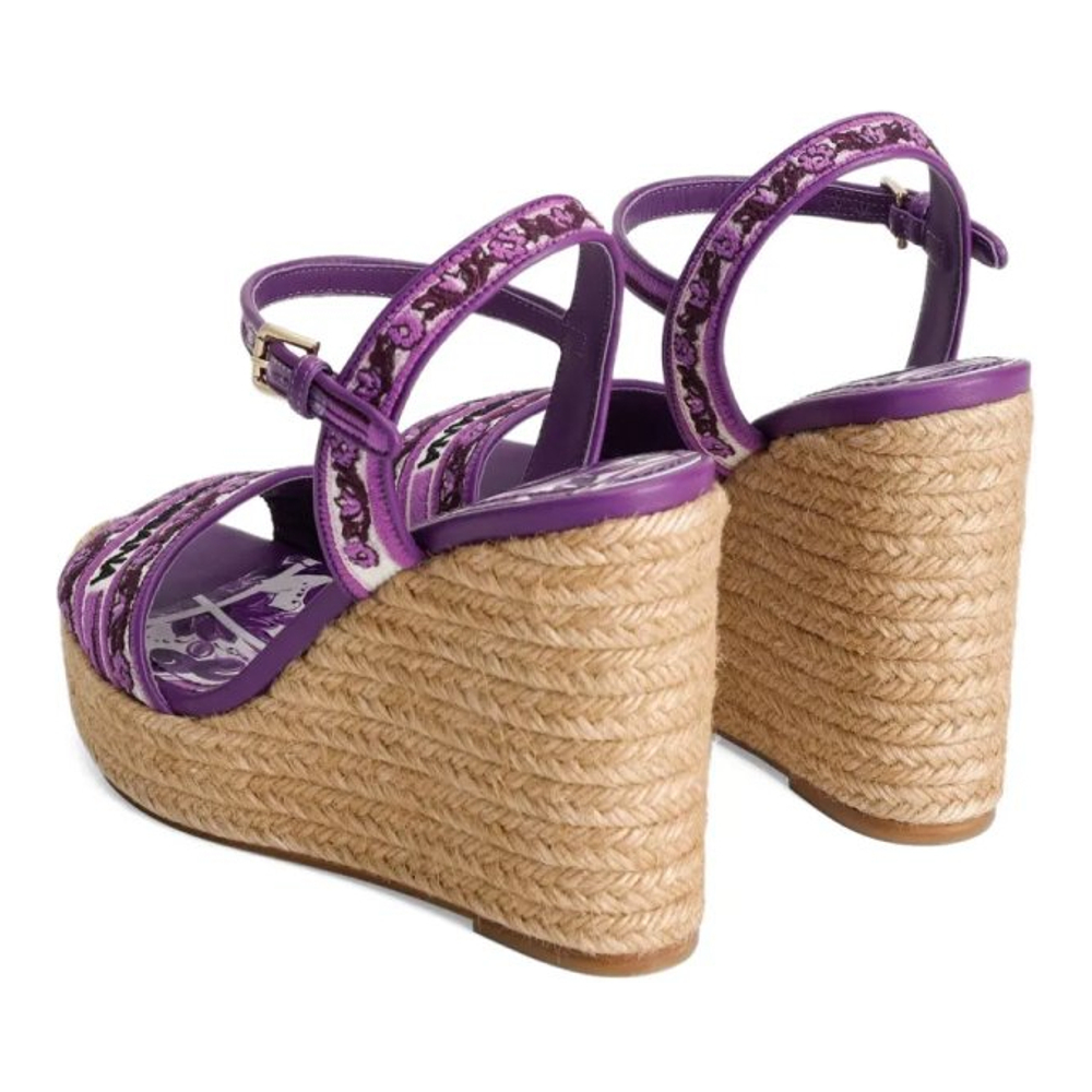 Women's 'Maiolica-Print' High Heel Sandals