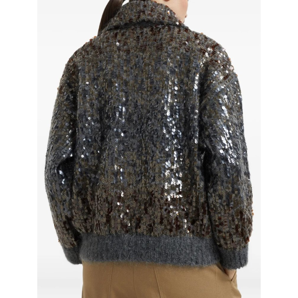 Cardigan 'Dazzling Dégradé Embroidery' pour Femmes