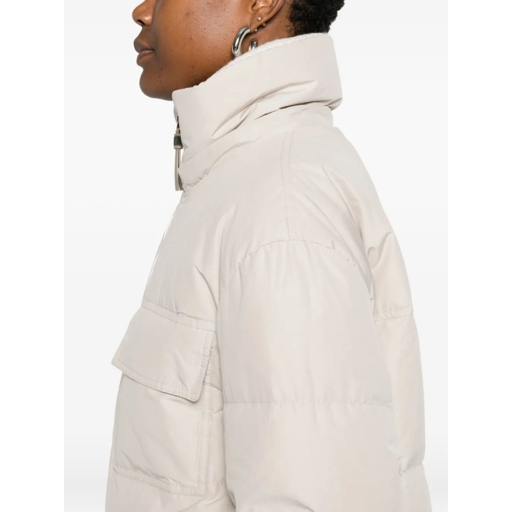 Women's 'Hooded Flap-Pocket' Down Jacket