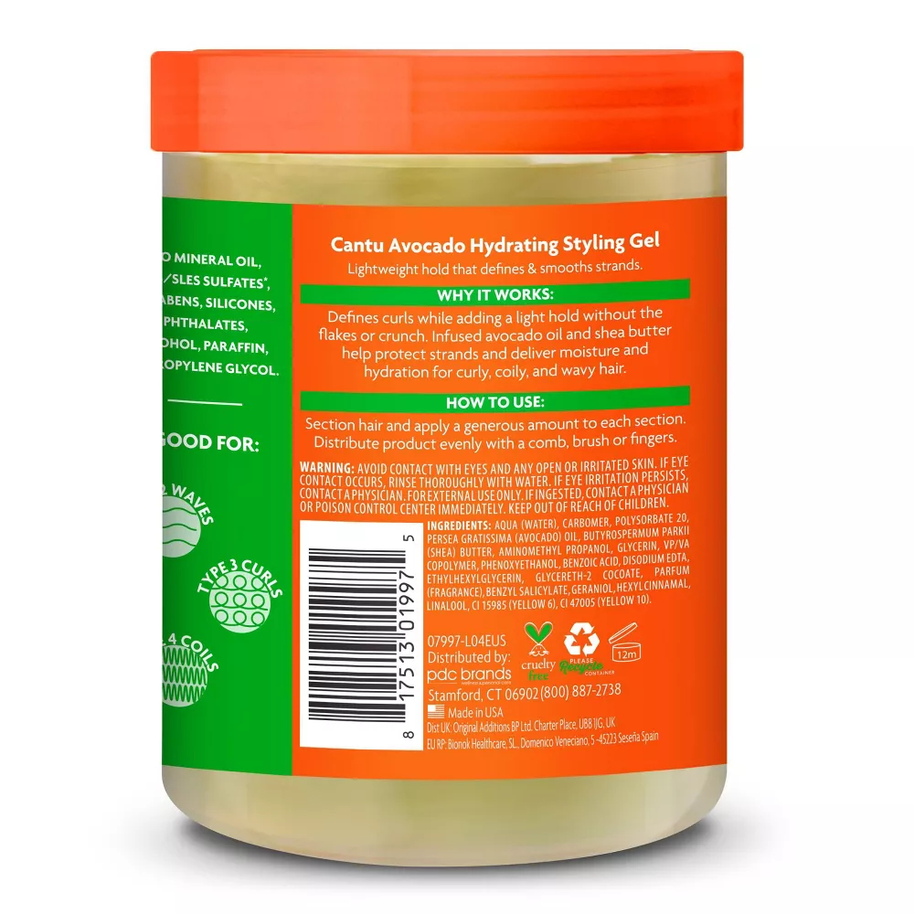 'Avocado Hydrating' Styling Gel - 524 g