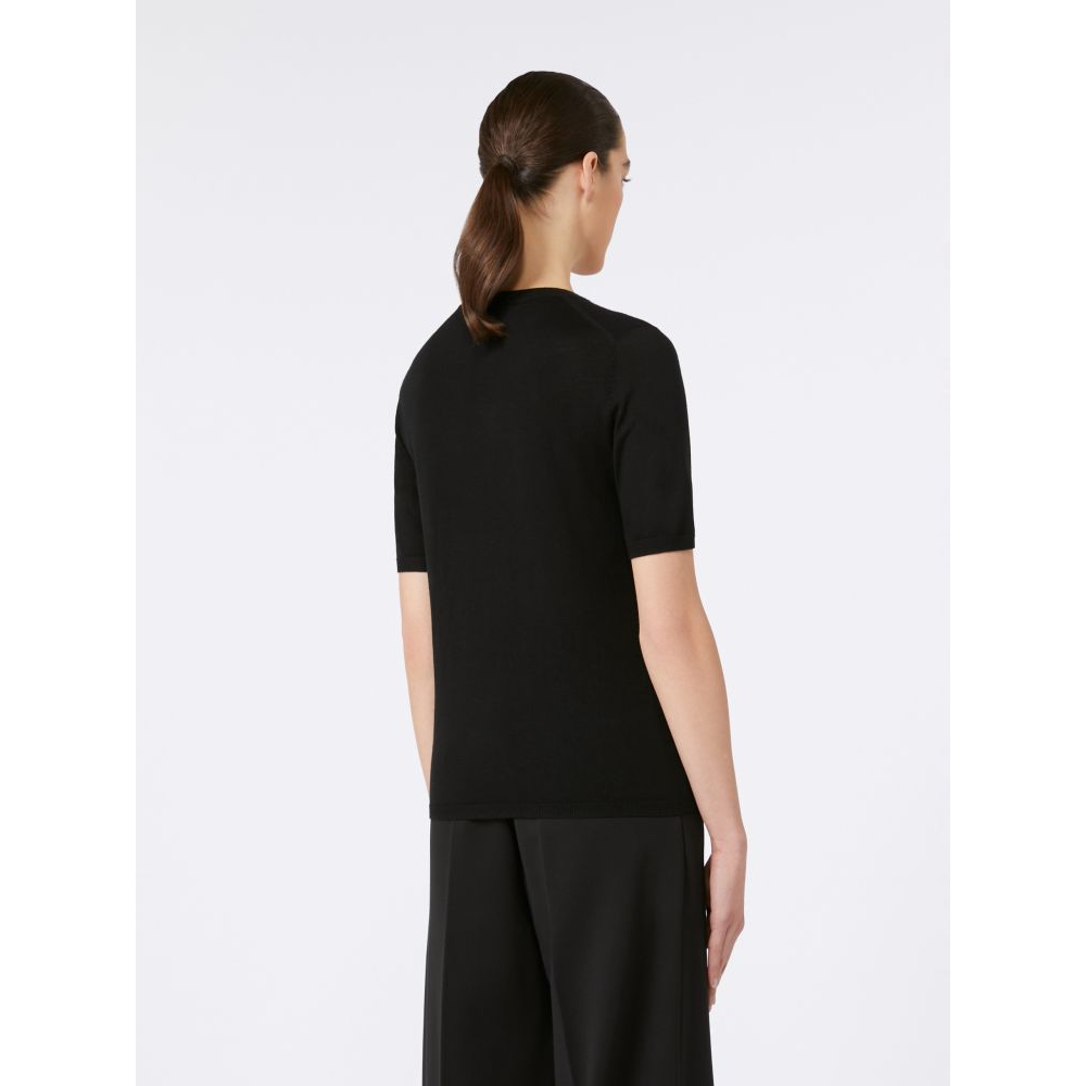 Pull à manches courtes 'Basic' pour Femmes