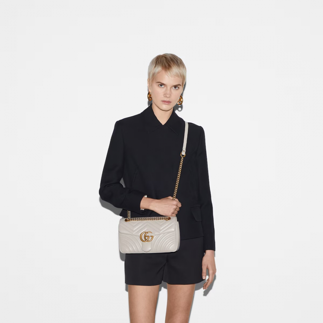 Women's 'GG Marmont Medium' Shoulder Bag