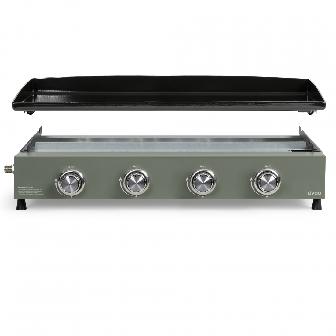 4-Burner Gas Griddle