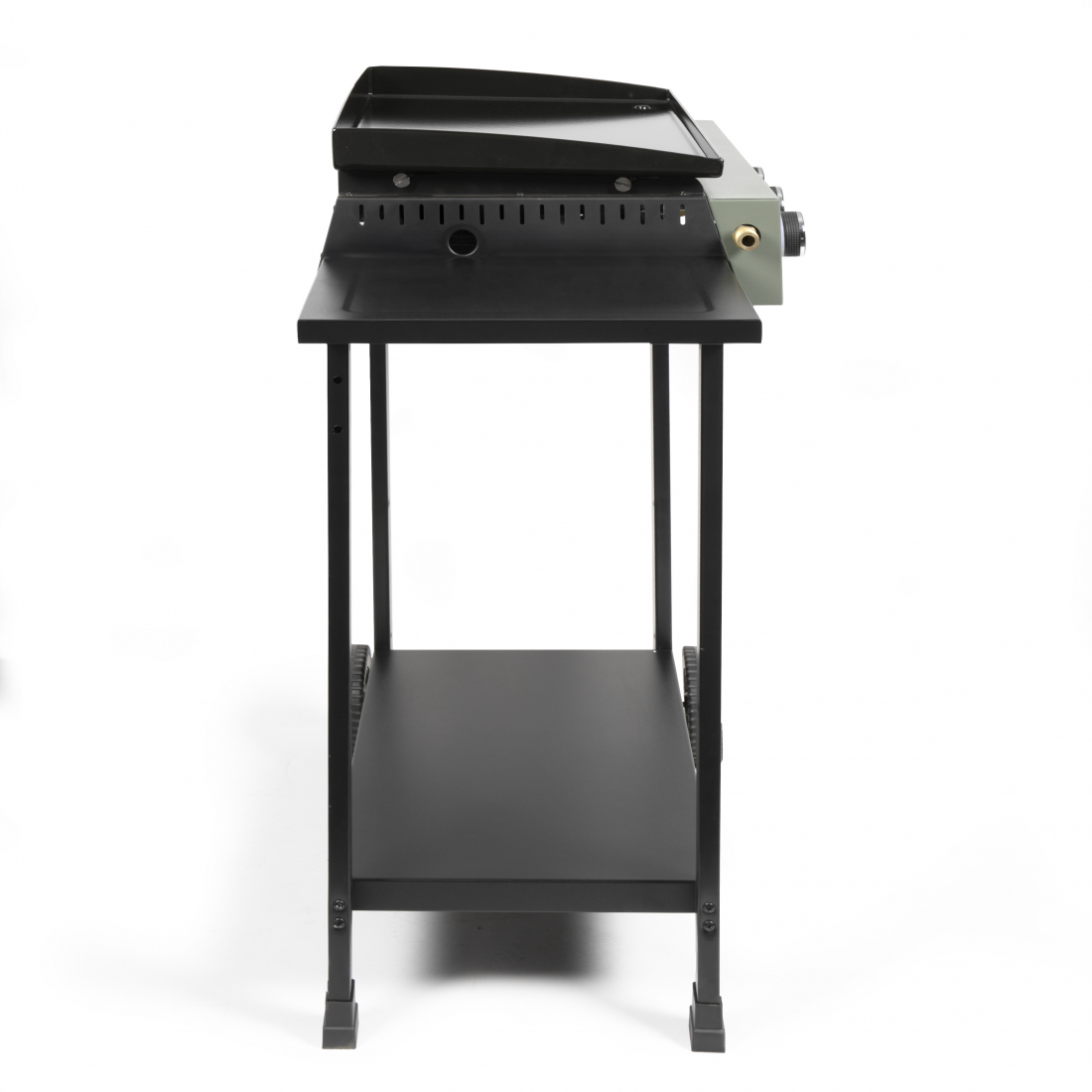 Plancha gaz 3 brûleurs sur chariot