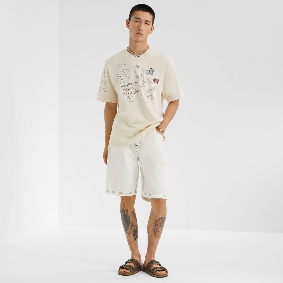 Short en jean pour Hommes