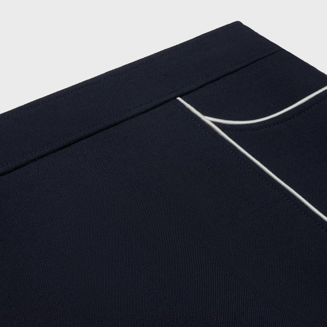 Women's 'Trapeze In Gauffered Double' Mini Skirt