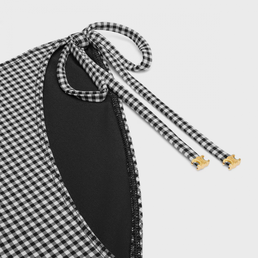 Women's 'Triomphe In Vichy Jersey' Bikini Bottom