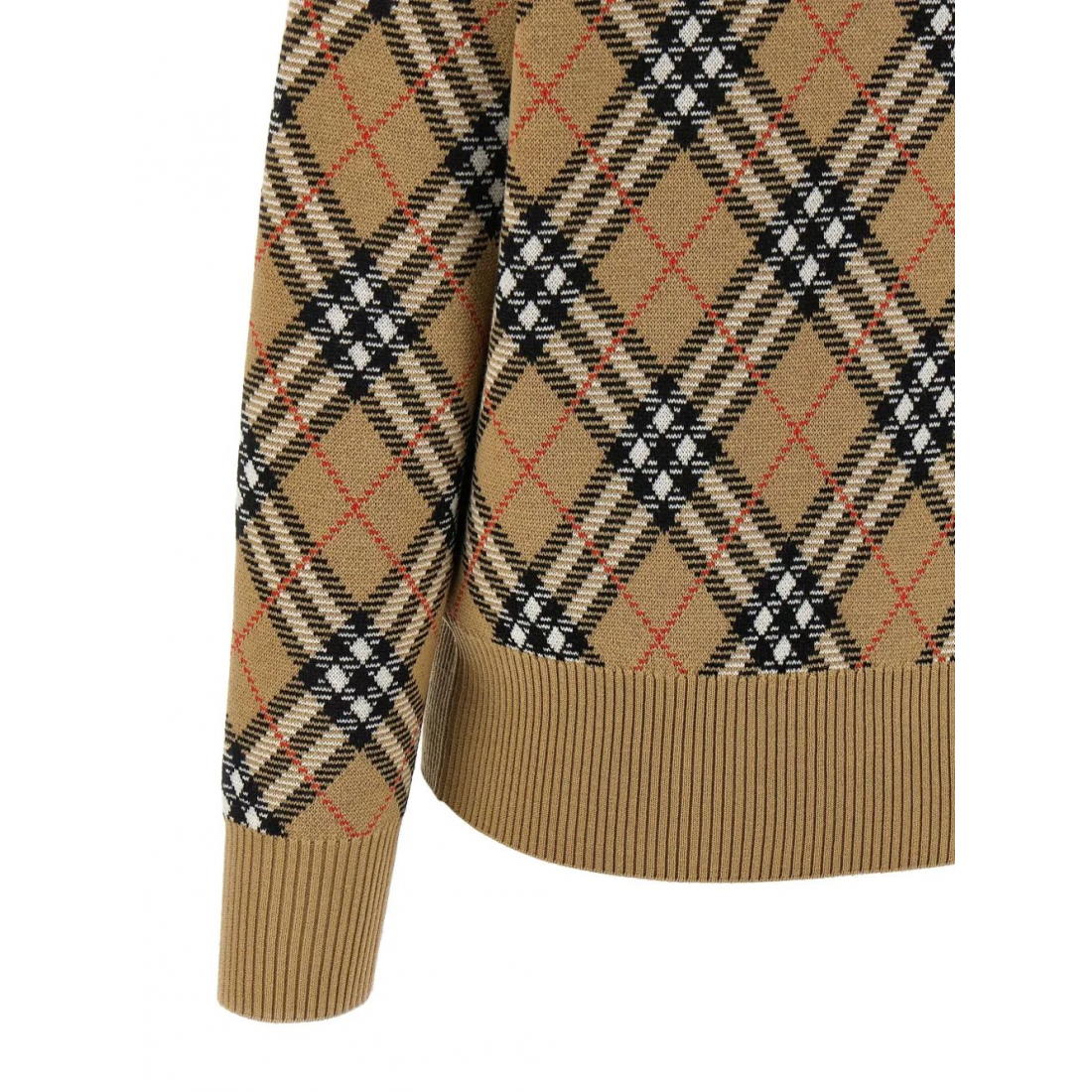 Pull 'Check-Pattern' pour Femmes