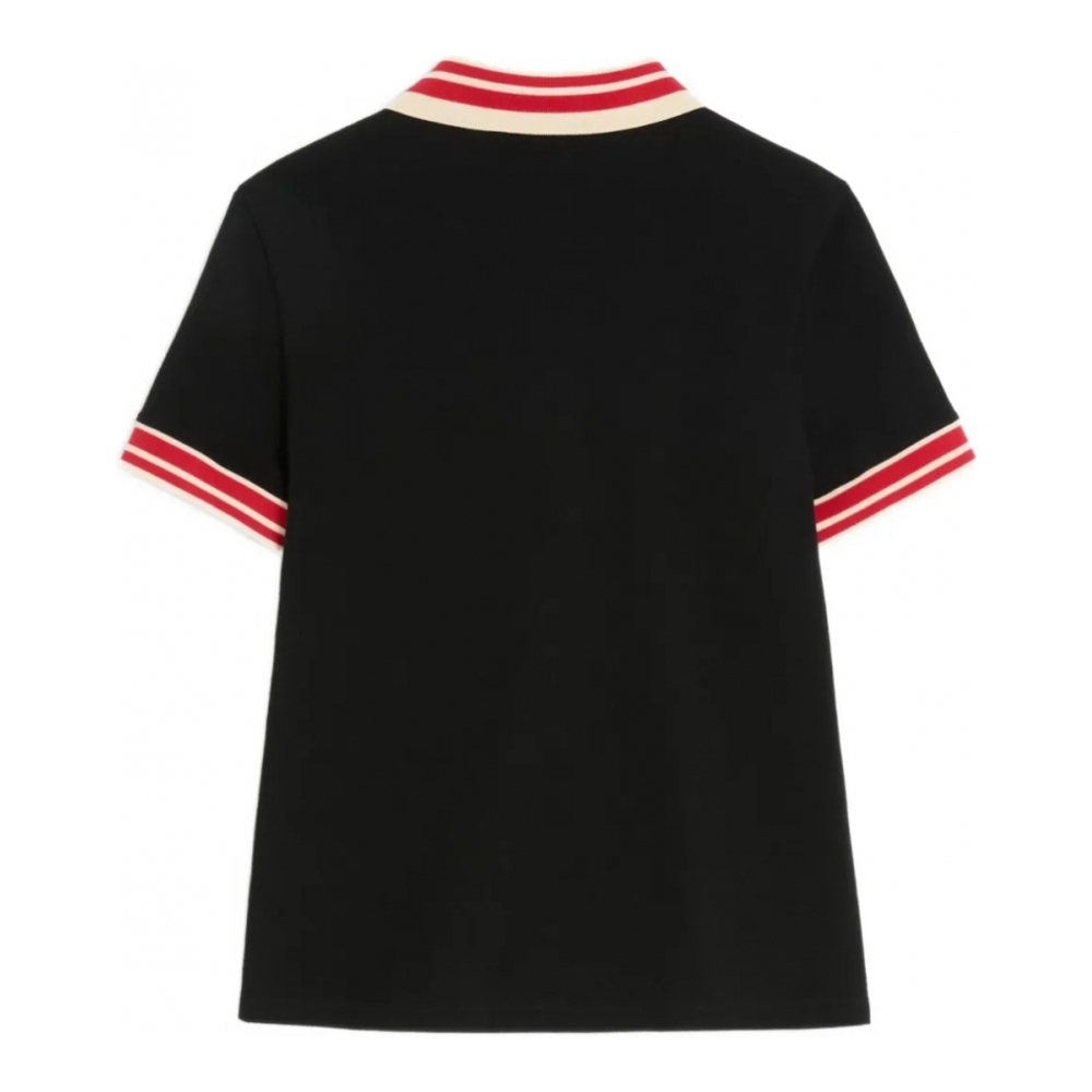 Polo 'VLogo Signature-Patch' pour Hommes