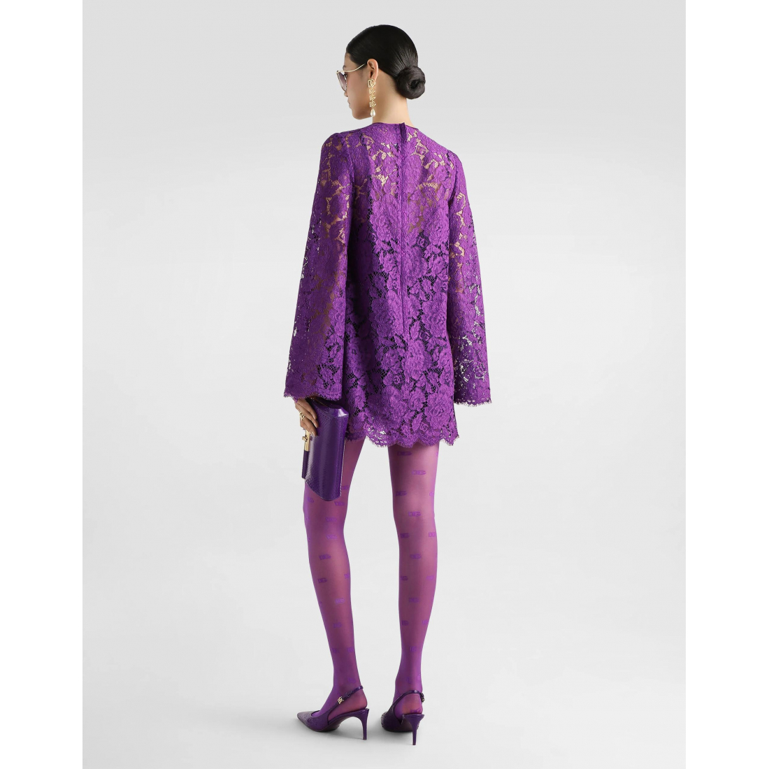 'Cordonetto Lace' Mini Kleid für Damen