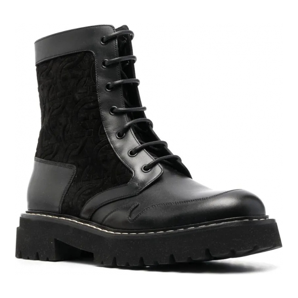 Bottes 'Panelled Lace-Up' pour Hommes