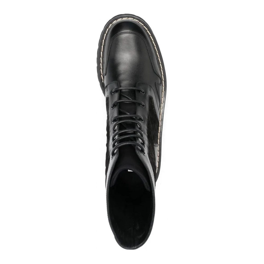 Bottes 'Panelled Lace-Up' pour Hommes