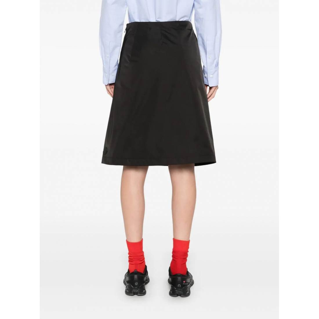 Jupe Midi 'Zipped' pour Femmes