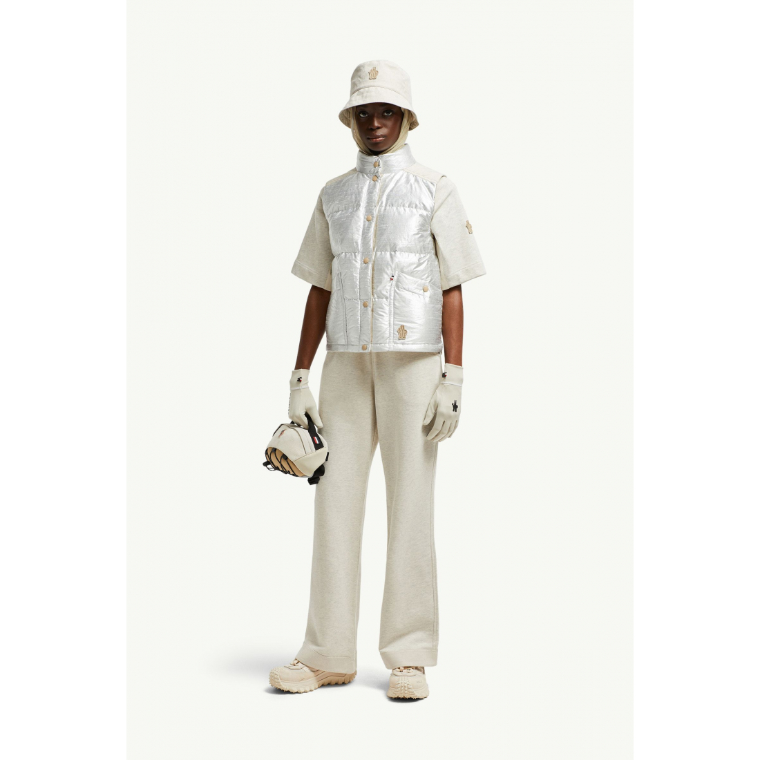 Doudoune sans manches 'Pinchot Lamé' pour Femmes