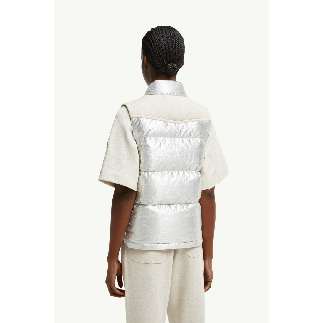 Doudoune sans manches 'Pinchot Lamé' pour Femmes