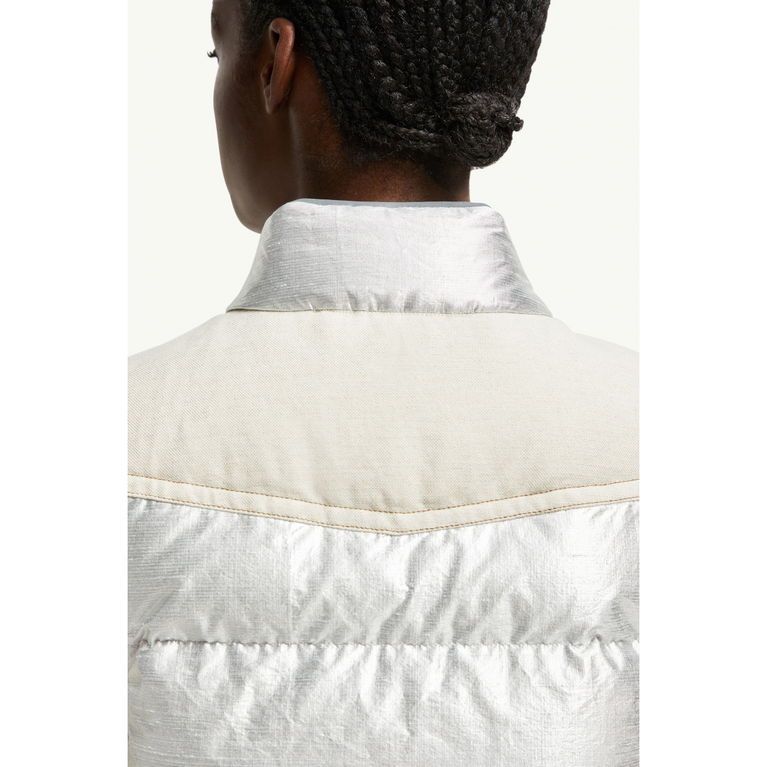 Doudoune sans manches 'Pinchot Lamé' pour Femmes