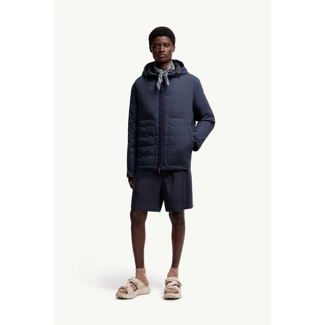 Doudoune en plumes 'x Gilga Farm By Donald Glover Caracara Short' pour Hommes