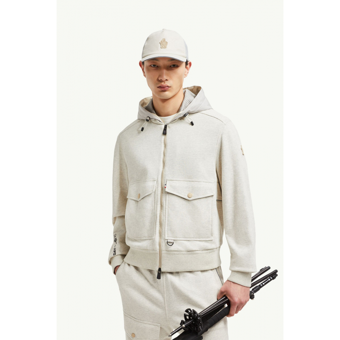 Sweatshirt à capuche  'Zip-Up' pour Hommes