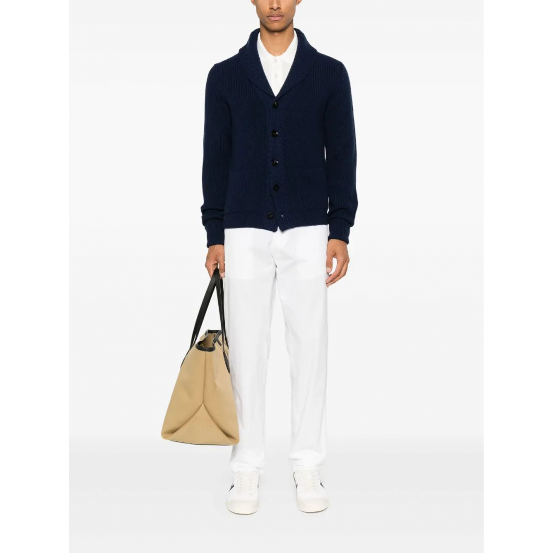 Polo 'Piqué-Weave' pour Hommes