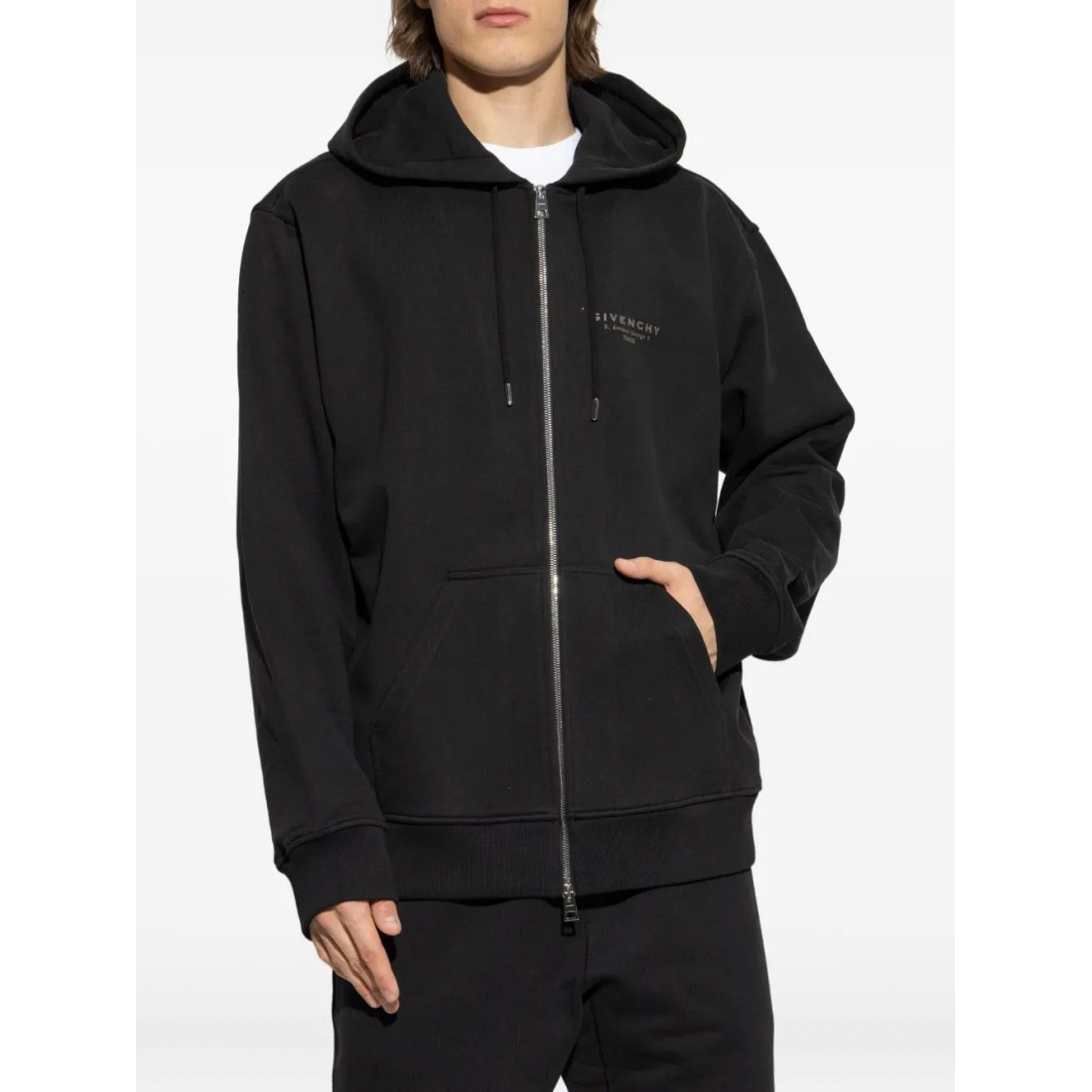 Sweatshirt à capuche  'Zip-Up' pour Hommes