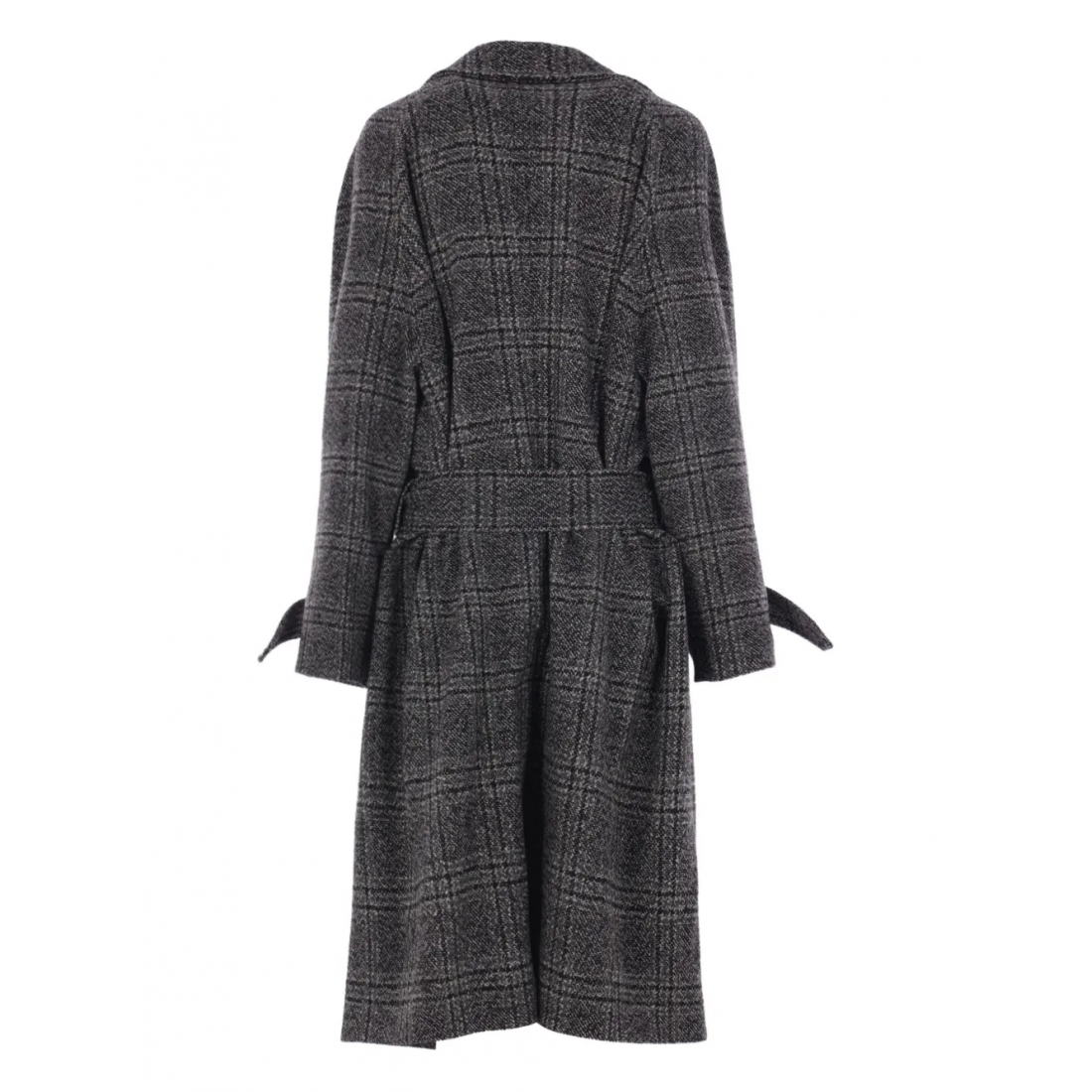 Manteau 'Belted Check' pour Femmes