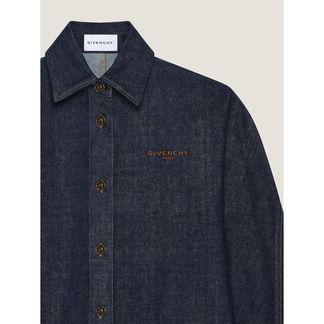 'Cocoon' Denim-Hemd für Damen