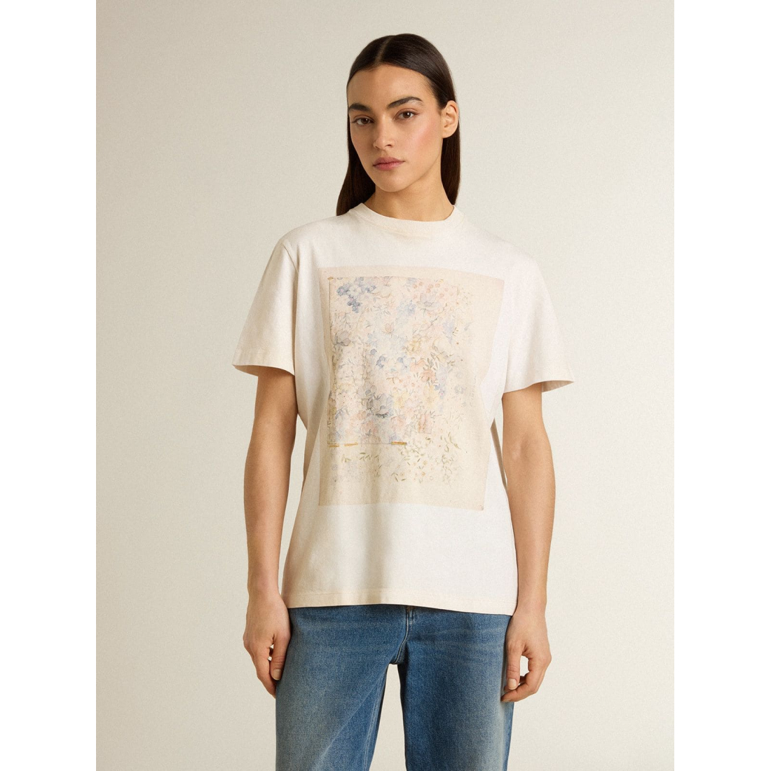 Women's 'Floral-Print' T-Shirt