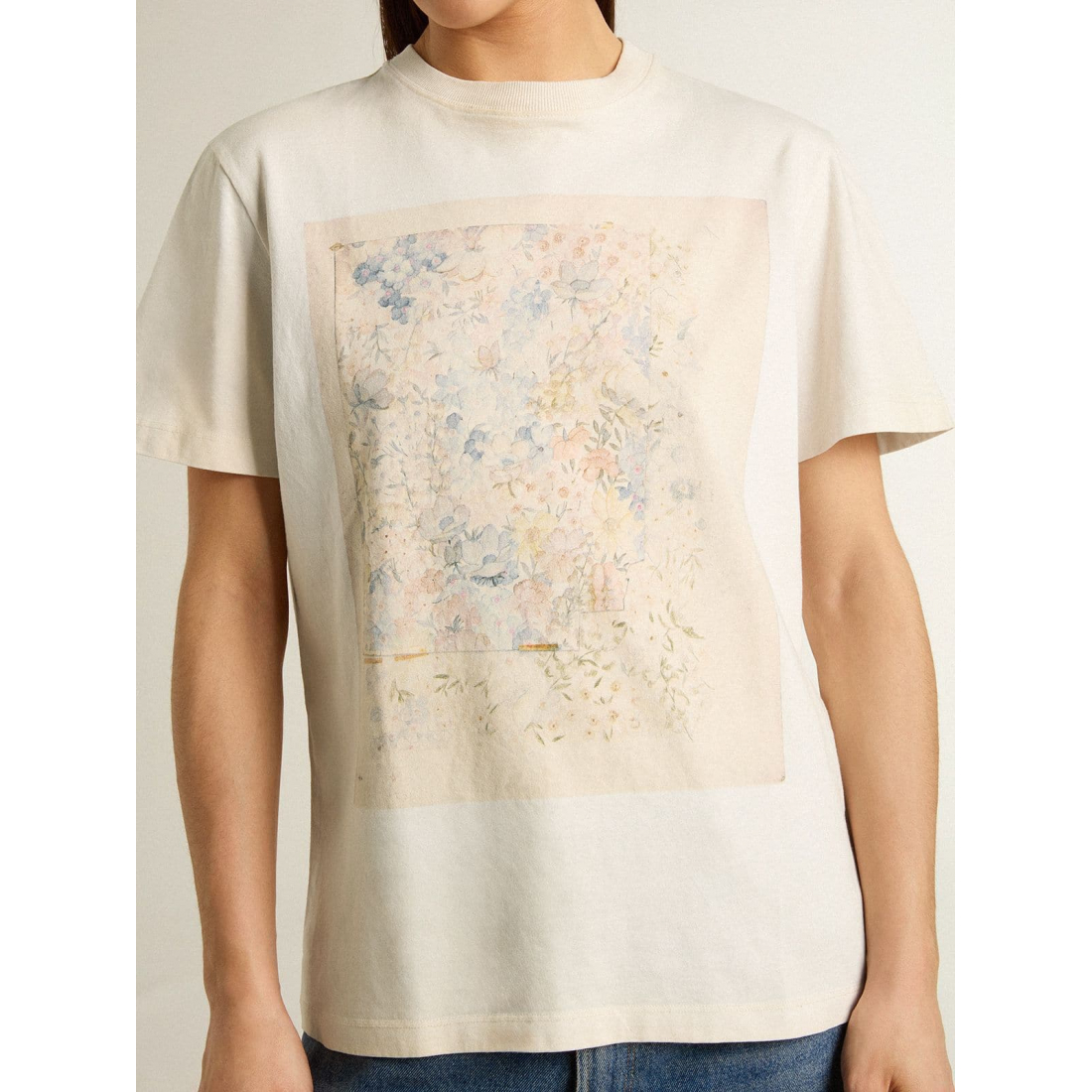 Women's 'Floral-Print' T-Shirt