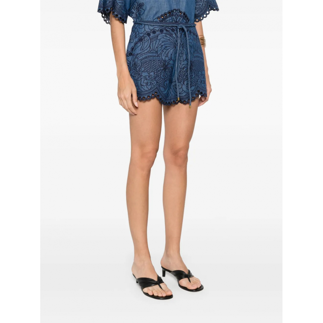 Short 'Embroidered' pour Femmes