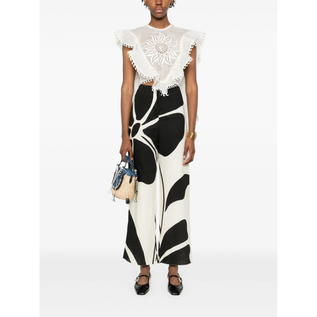 Women's 'Balance Waterfall' Short sleeve Top