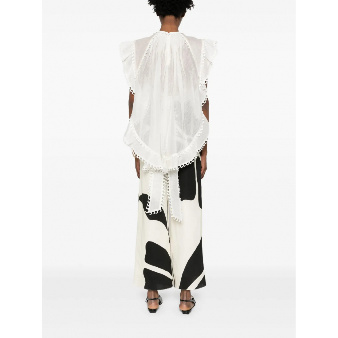 Women's 'Balance Waterfall' Short sleeve Top