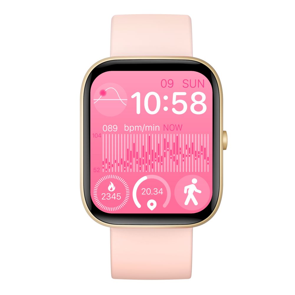 Montre connectée 1.91'' -  Rose gold