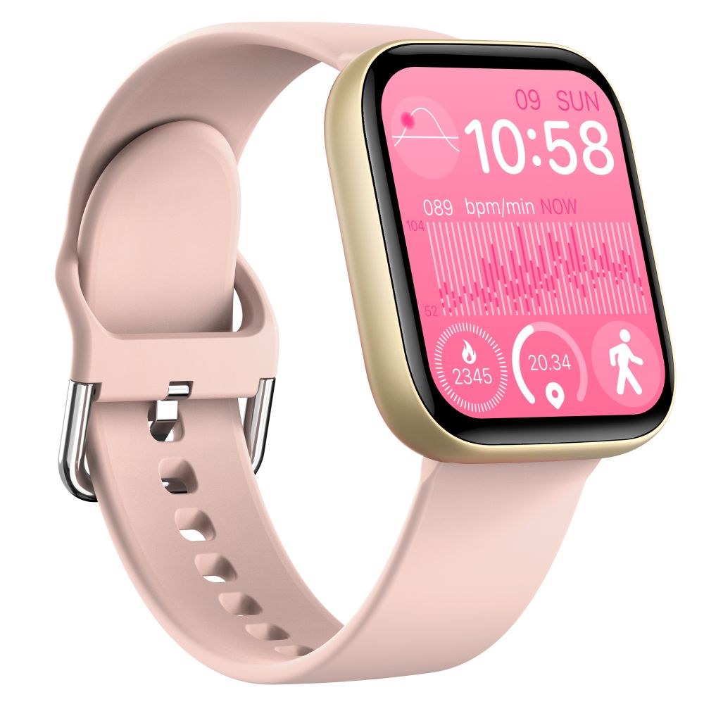 Montre connectée 1.91'' -  Rose gold