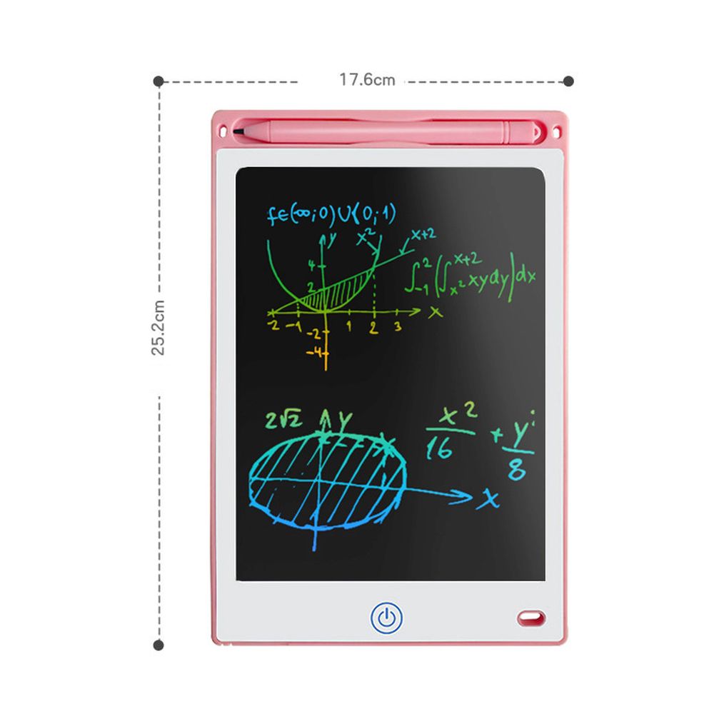 12-Inch LCD Electronic Drawing Tablet – Reusable Screen, Stylus Included, Ultra-Thin - Blue