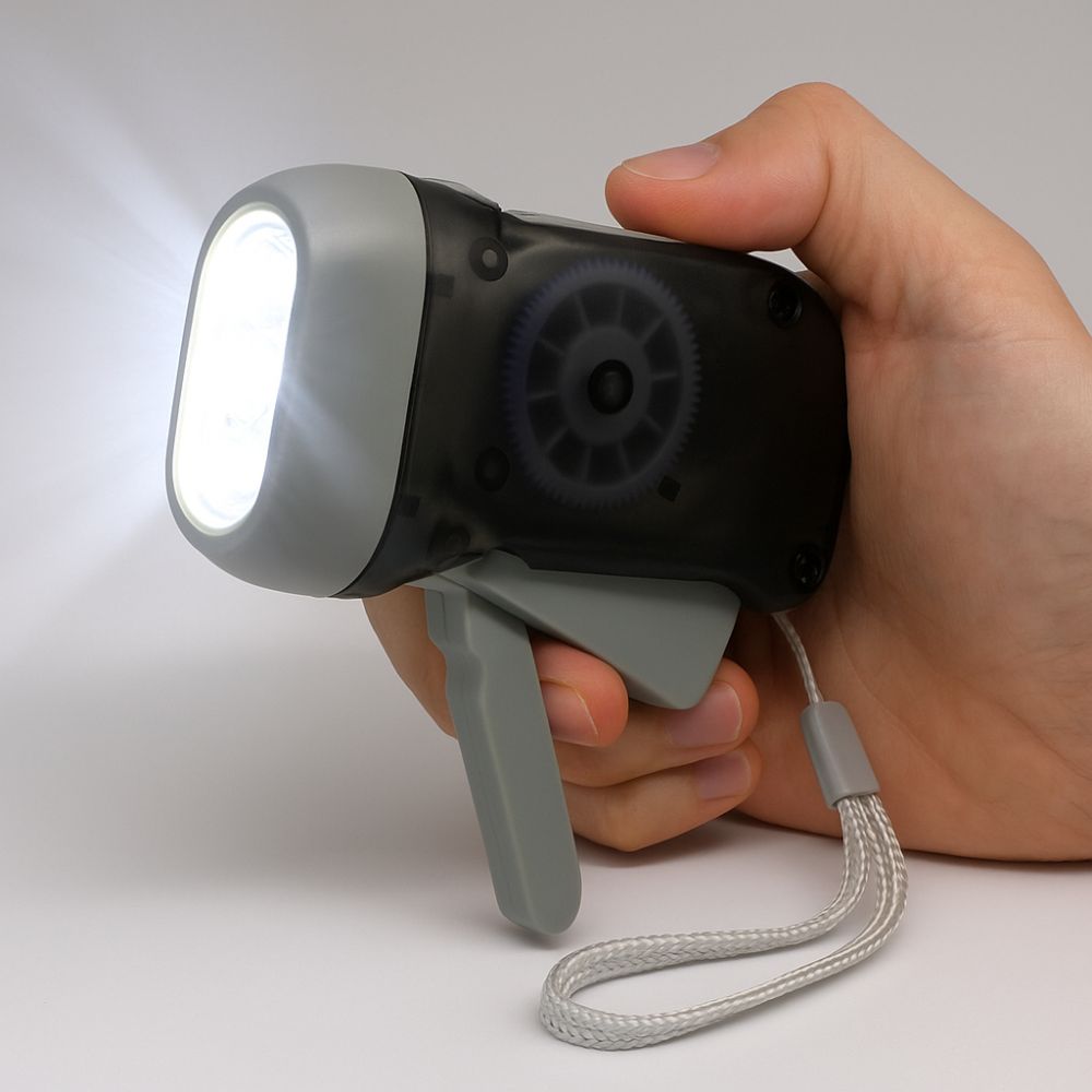 'Manual Torch' Emergency Lighting - Grey