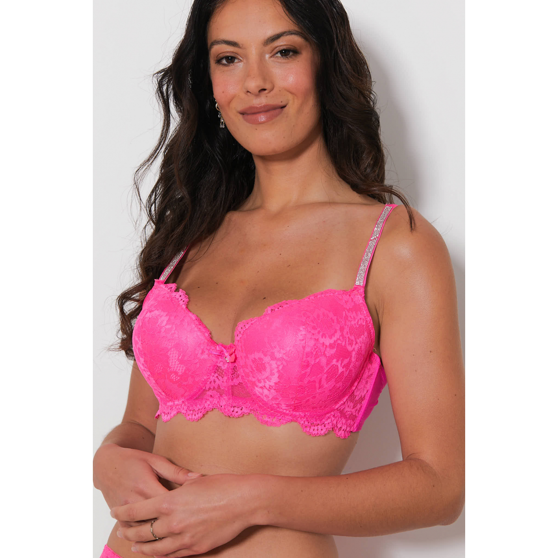 Soutien-gorge rembourré + Tanga 'Flao' pour Femmes - 2 Pièces