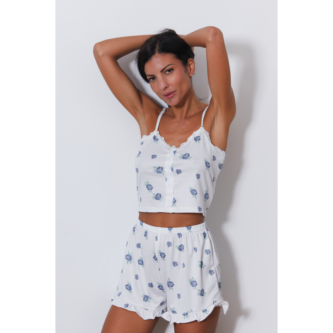 Ensemble pyjama haut & short 'Lyra' pour Femmes - 2 Pièces