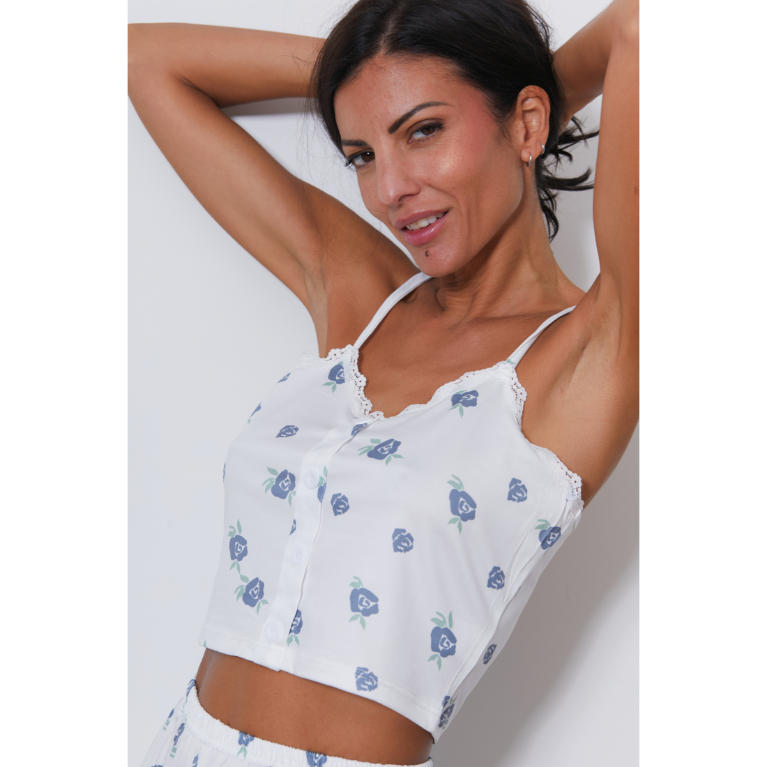 Ensemble pyjama haut & short 'Lyra' pour Femmes - 2 Pièces