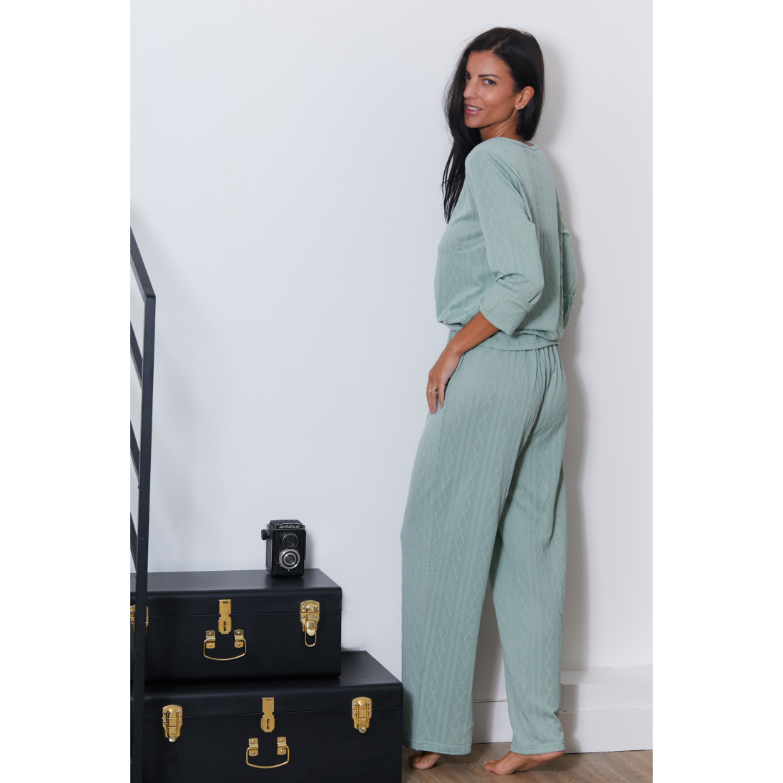 Pyjama 'Pala' pour Femmes - 2 Pièces