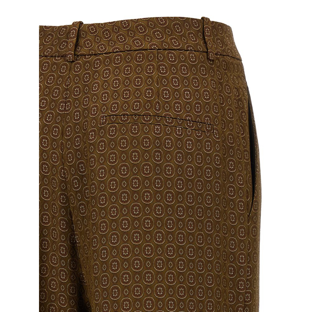 Pantalon 'Medallion Jacquard Mid-Rise' pour Femmes