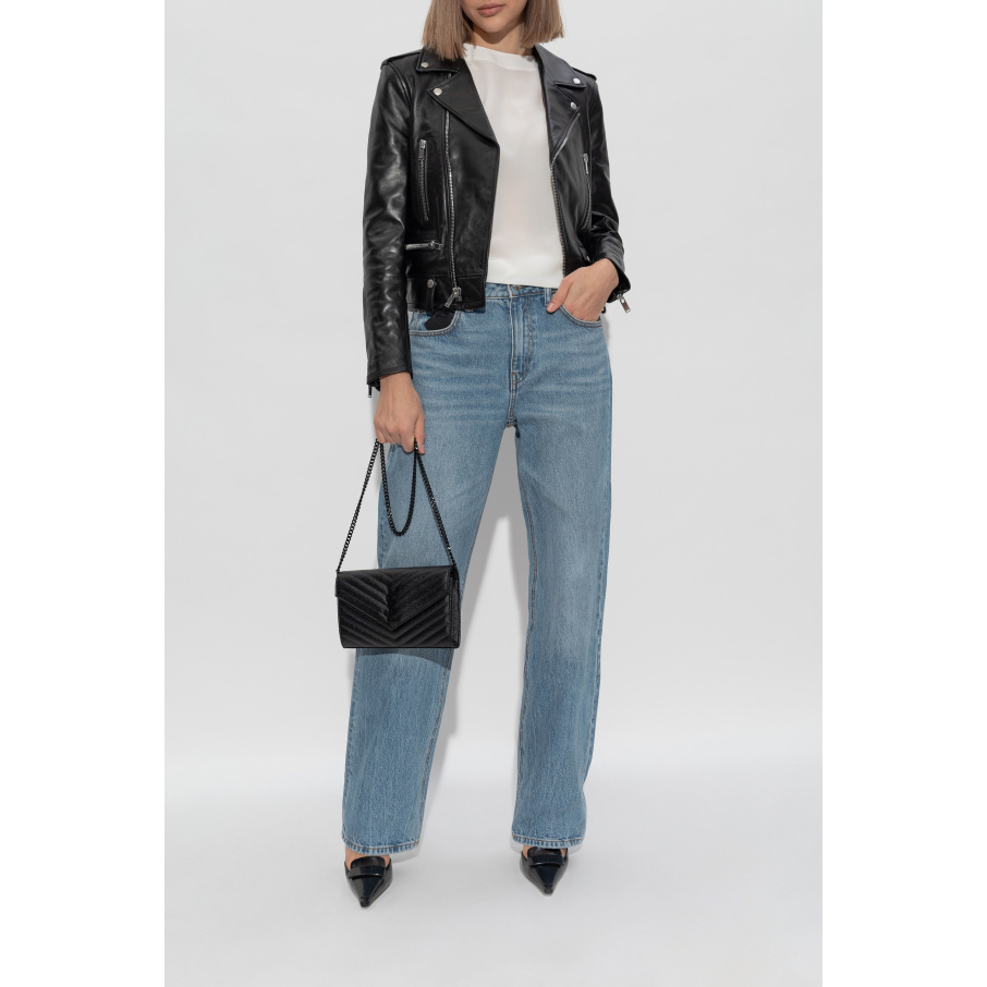 'Motorcycle' Lederjacke für Damen