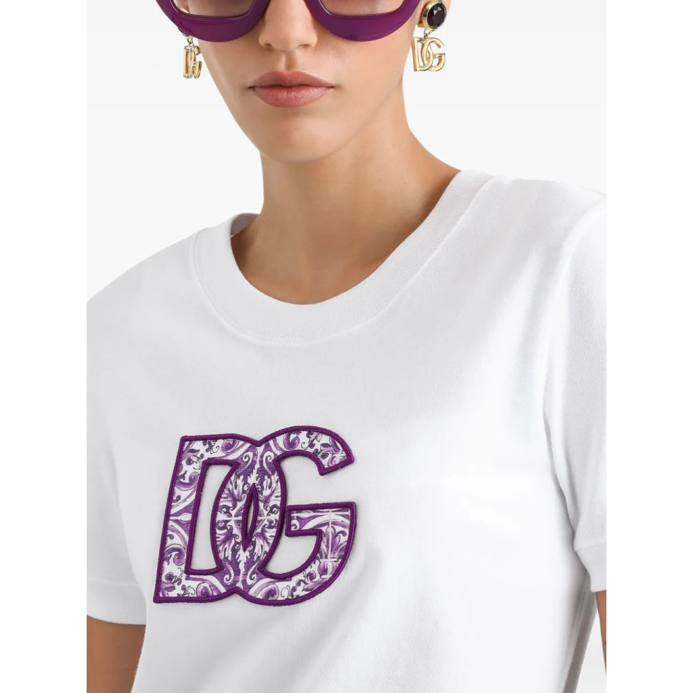 T-shirt 'Logo-Appliqué' pour Femmes