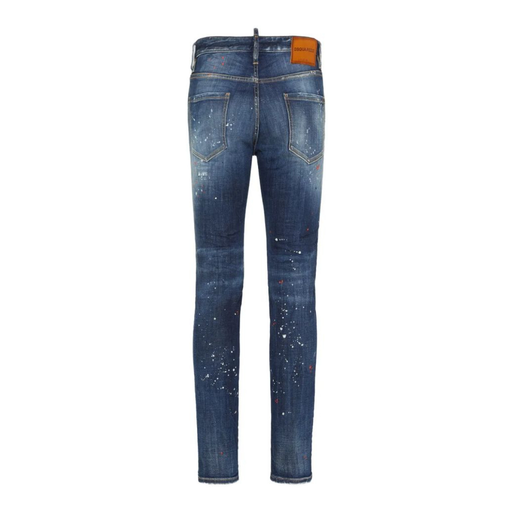 Men's 'Logo-Patch' Jeans