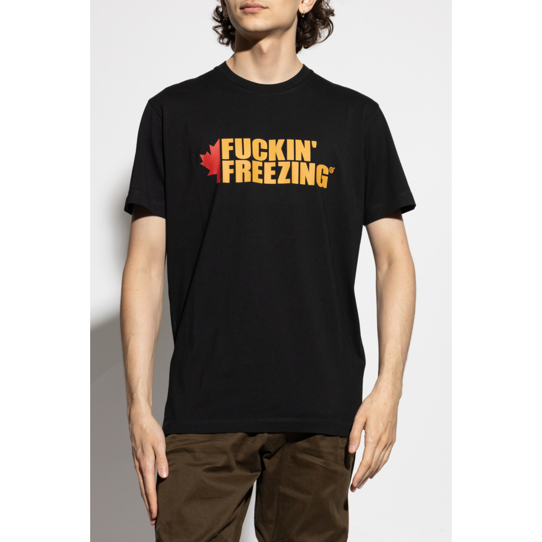 Men's 'Cool Fit Slogan' T-Shirt